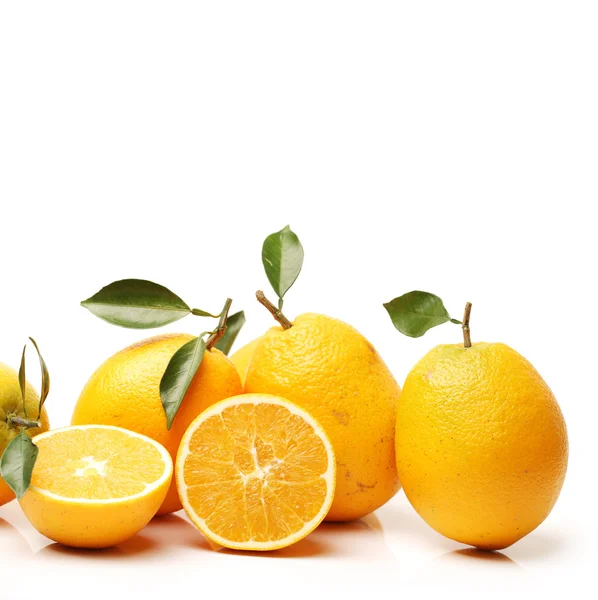 Owoce soczyste pomarańcze — Zdjęcie stockowe
