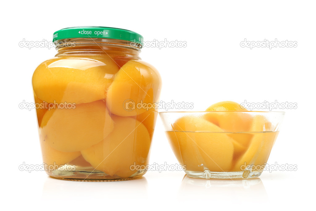 Compote of peaches
