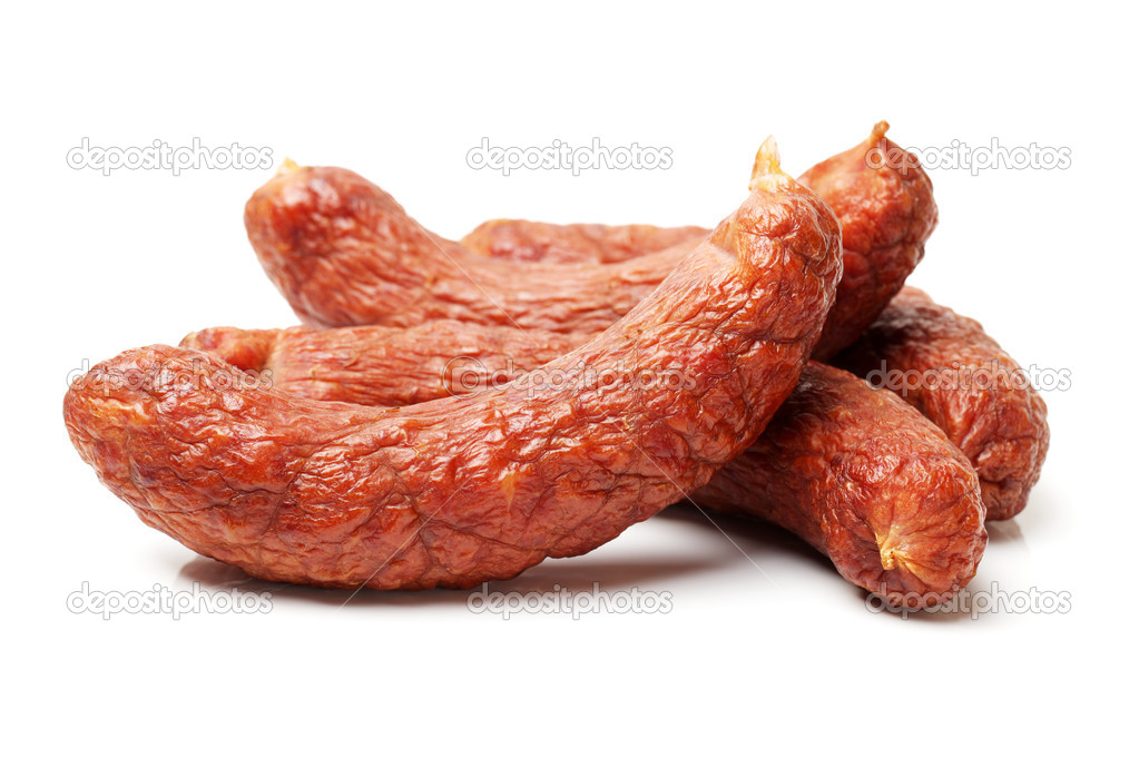 Red sausages