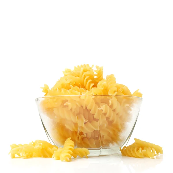 Full skål med pasta — Stockfoto