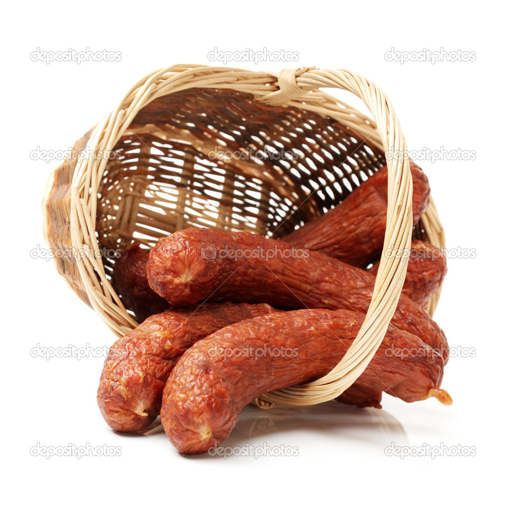 Red sausages