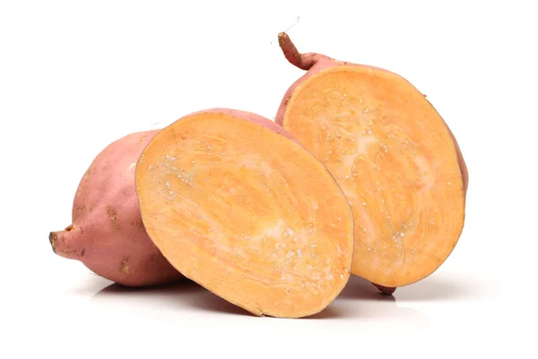 Tatlı patates bir dilim — Stok fotoğraf