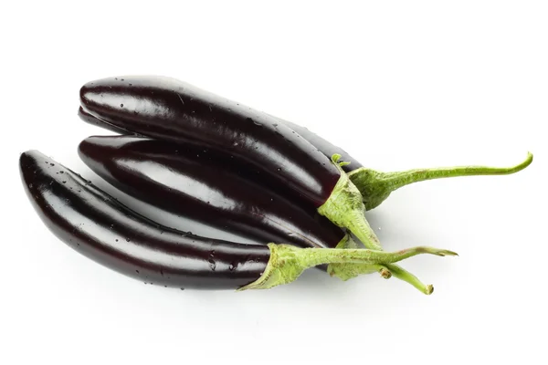 Raw  aubergines — Stock Photo, Image