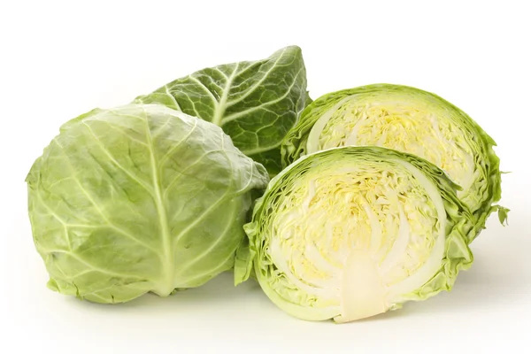 Cabbage with halves — Stock Photo, Image