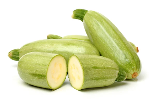 Grupp av zucchini — Stockfoto