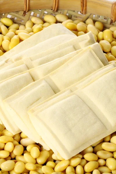 Plastry tofu suszone — Zdjęcie stockowe