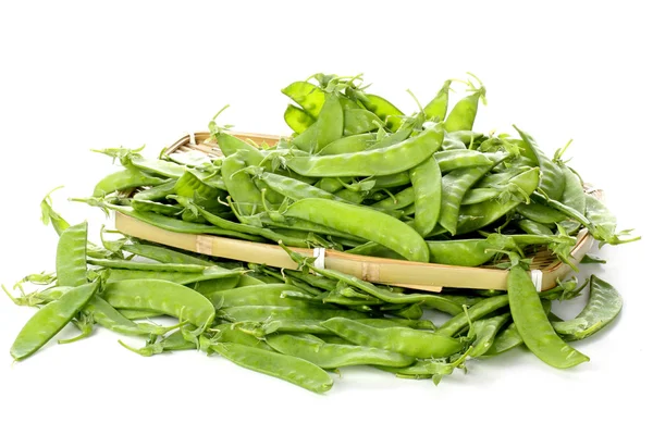 Guisantes en tazón — Foto de Stock