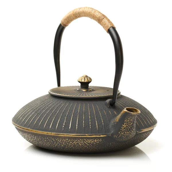 Iron japanese teapot — Stock Photo, Image