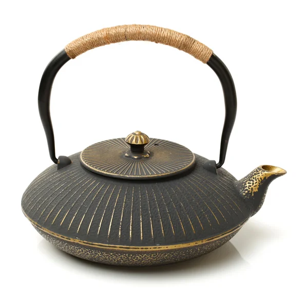 铁日本茶壶 — 图库照片