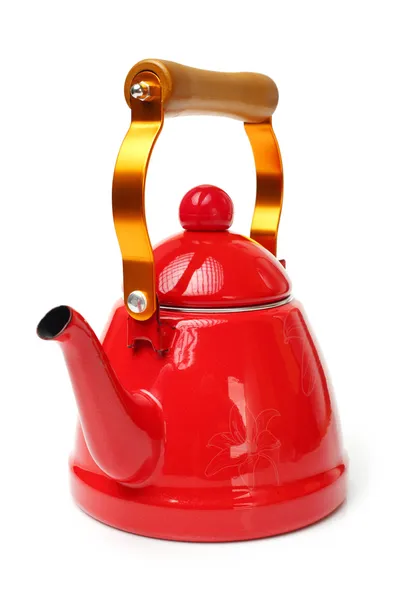 Κόκκινο τσάι βραστήρας — Φωτογραφία Αρχείου