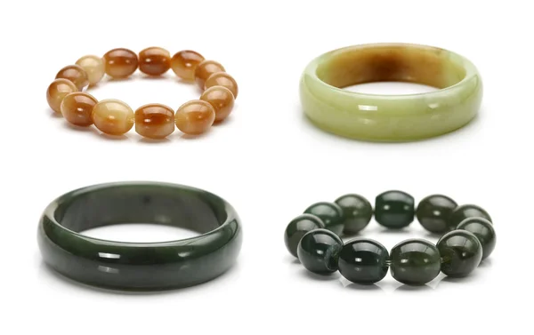 Jade bracelets — Stock Photo, Image