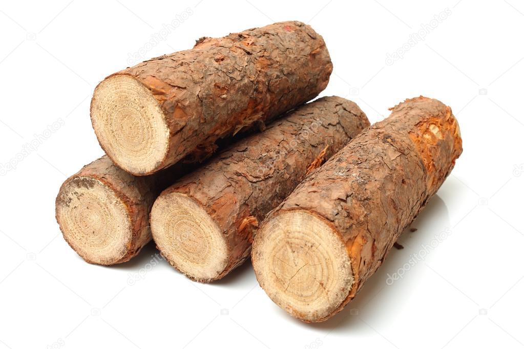 Pine logs