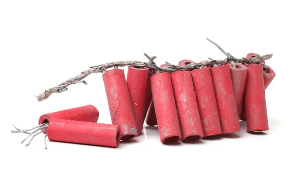 Red Firecrackers — Stock Photo, Image