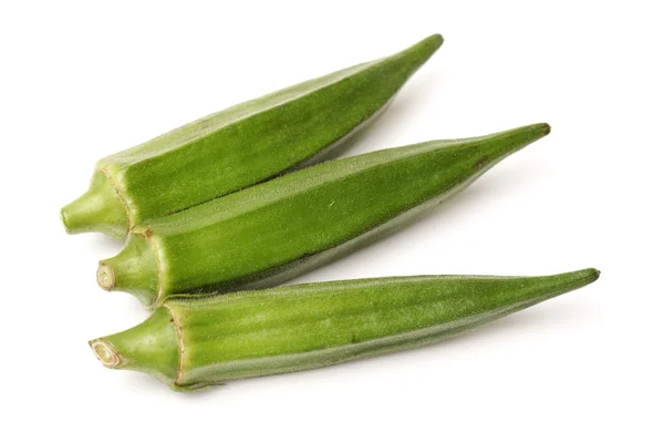 Green okra — Stock Photo, Image