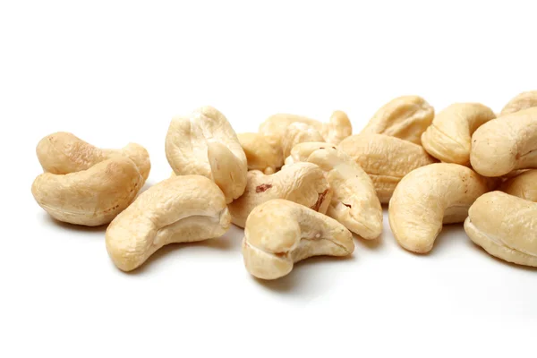 Haufen von Cashew — Stockfoto