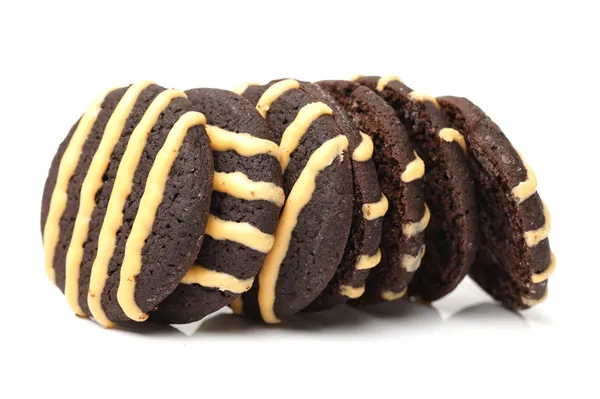 Chocolade koekjes — Stockfoto