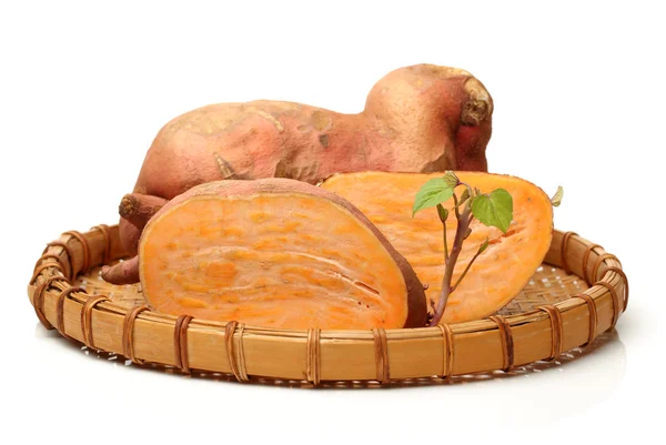 Zoete aardappelen — Stockfoto