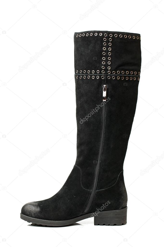 Black boot