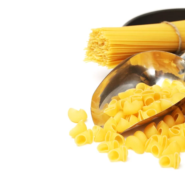 Pasta in dishware — Stock Photo, Image