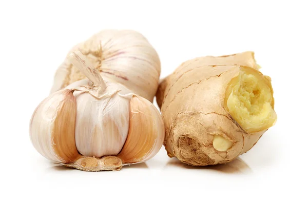 Ginger and Garlic — Stock Photo, Image