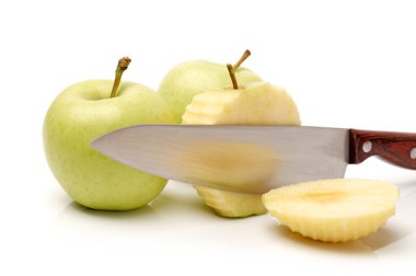 elma ve bıçak