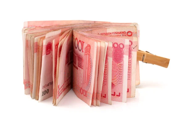 Китайский юань — стоковое фото