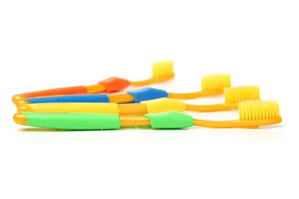 Brosses à dents colorées — Photo