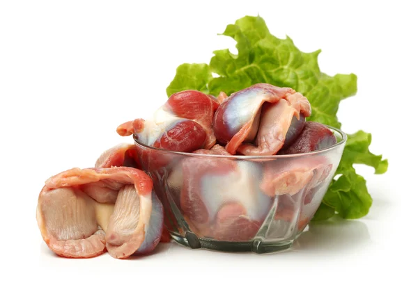 Chicken gizzards — Stock Photo, Image