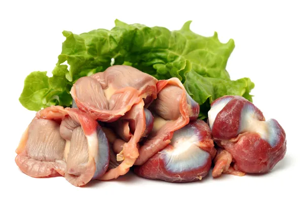 Chicken gizzards — Stock Photo, Image