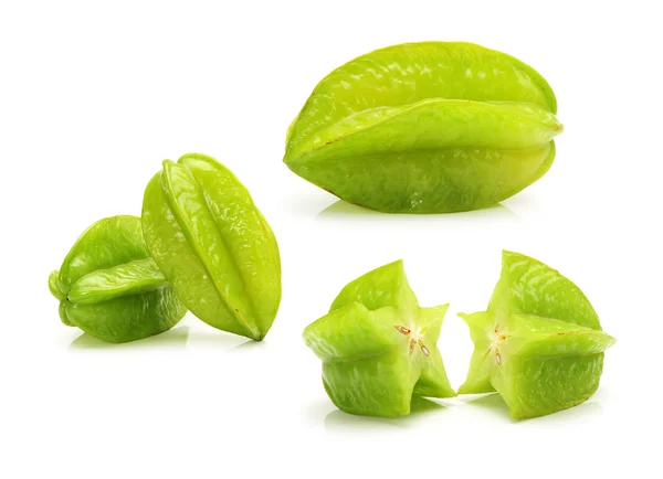 Groene caramboles — Stockfoto