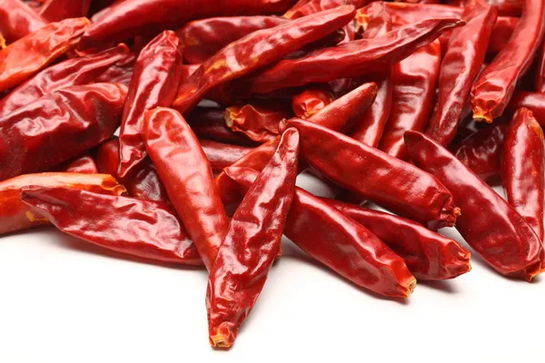 Halda červené papriky — Stock fotografie