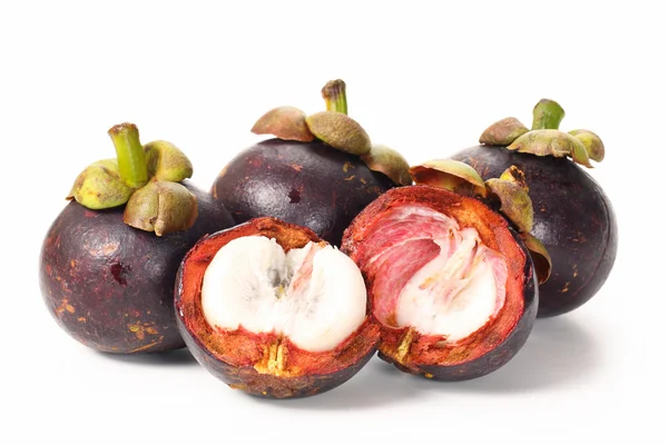 Olgun mangosteens — Stok fotoğraf