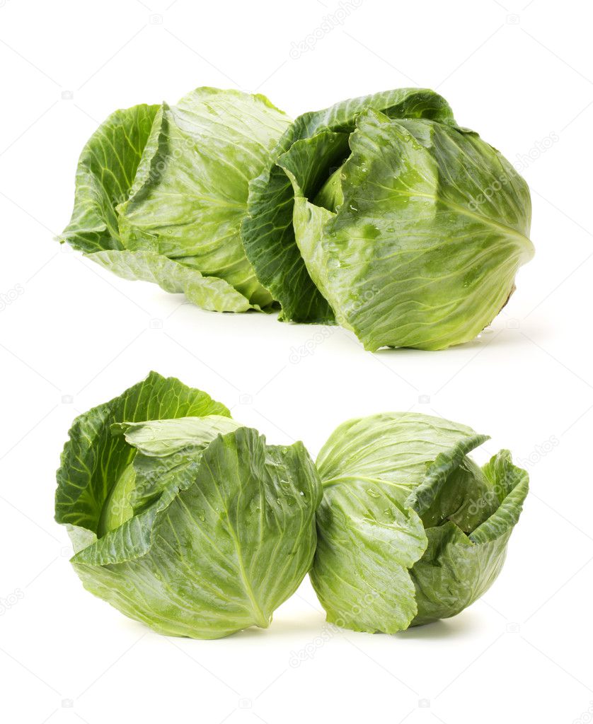 Whole cabbages