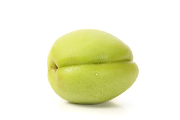 Green apricot — Stock Photo, Image