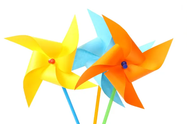 장난감 pinwheels — 스톡 사진