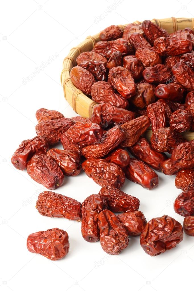 Dates in tray