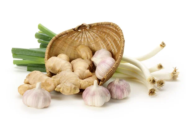 Ginger and Garlic — Stock Photo, Image