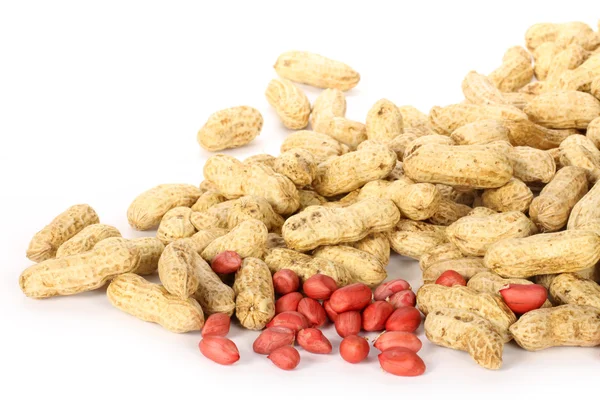 Peanuts heap — Stock Photo, Image