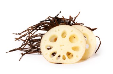 Lotus root doğrama