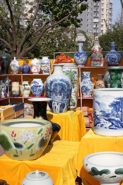 Čínské vázy — Stock fotografie