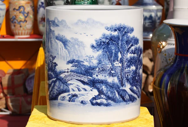 Chinese porcelain — Stock Photo, Image