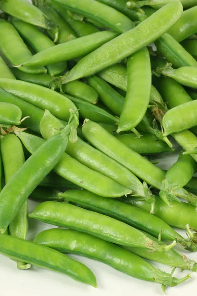 Heap of snow peas — Stock Photo, Image