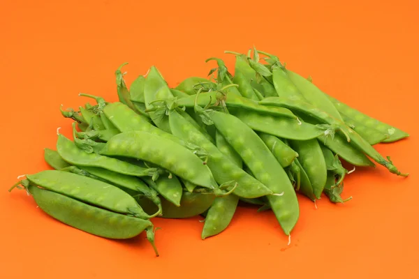 Pile of snow peas — Stock Photo, Image