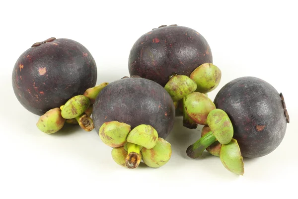 Fragrant mangosteens — Stock Photo, Image