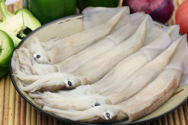 Fresh squids — Stock Image Fresh squids Royalty Free Stock Images