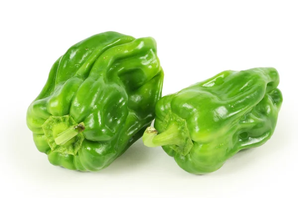 Groene paprika 's — Stockfoto