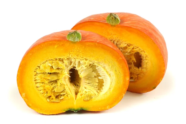 Mitades de calabaza — Foto de Stock