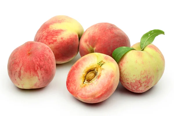 Peaches heap — Stock Photo, Image