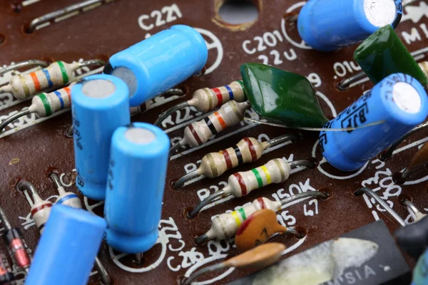 Placă de circuit imprimată — Fotografie, imagine de stoc