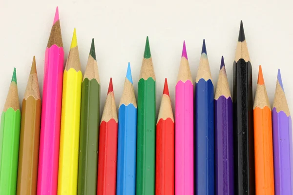 Multicolored pencils — Stock Photo, Image